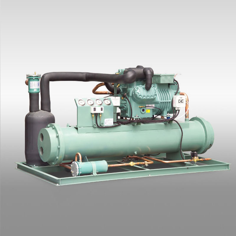 Two-stage water-cooled unit