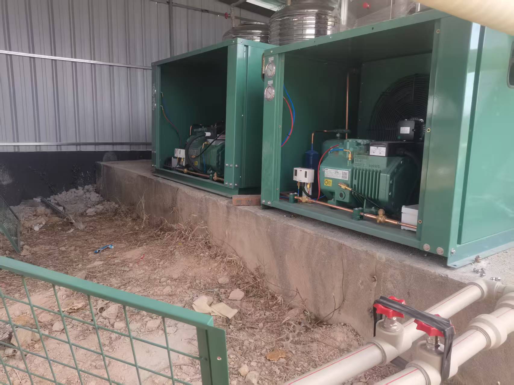 东莞嘉欣食品厂——冷冻冷藏间及食品加工包装车间